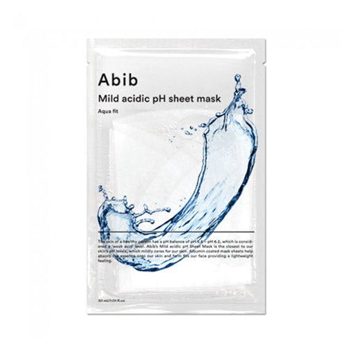 Mildly Acidic pH Sheet Mask