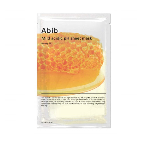Mildly Acidic pH Sheet Mask