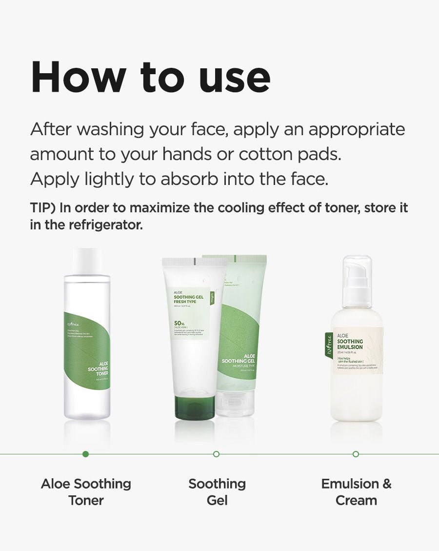 Aloe Soothing Toner - Kbeauty Dropzone