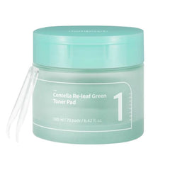 No.1 Centella Re-leaf Green Toner Pad - Kbeauty Dropzone