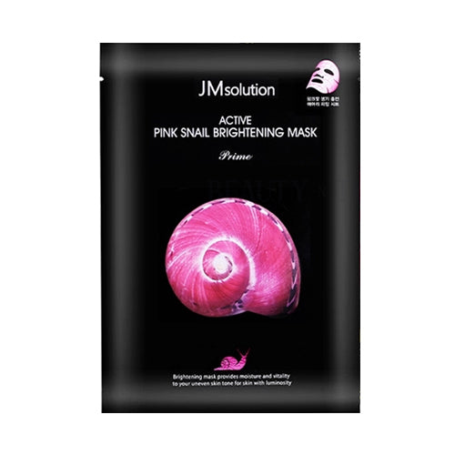 Active Pink Snail Brightening Mask - Kbeauty Dropzone
