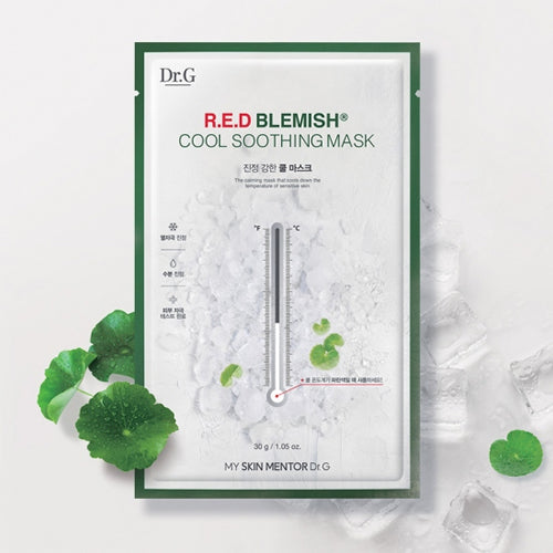 R.E.D Blemish Cool Soothing Mask - Kbeauty Dropzone