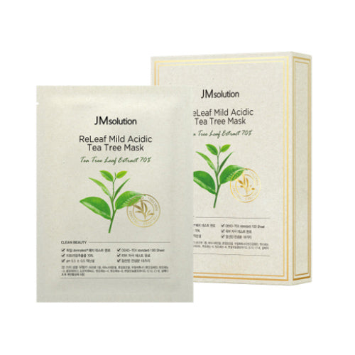 ReLeaf Mild Acidic Tea Tree Mask - Kbeauty Dropzone