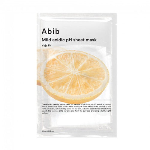 Mildly Acidic pH Sheet Mask
